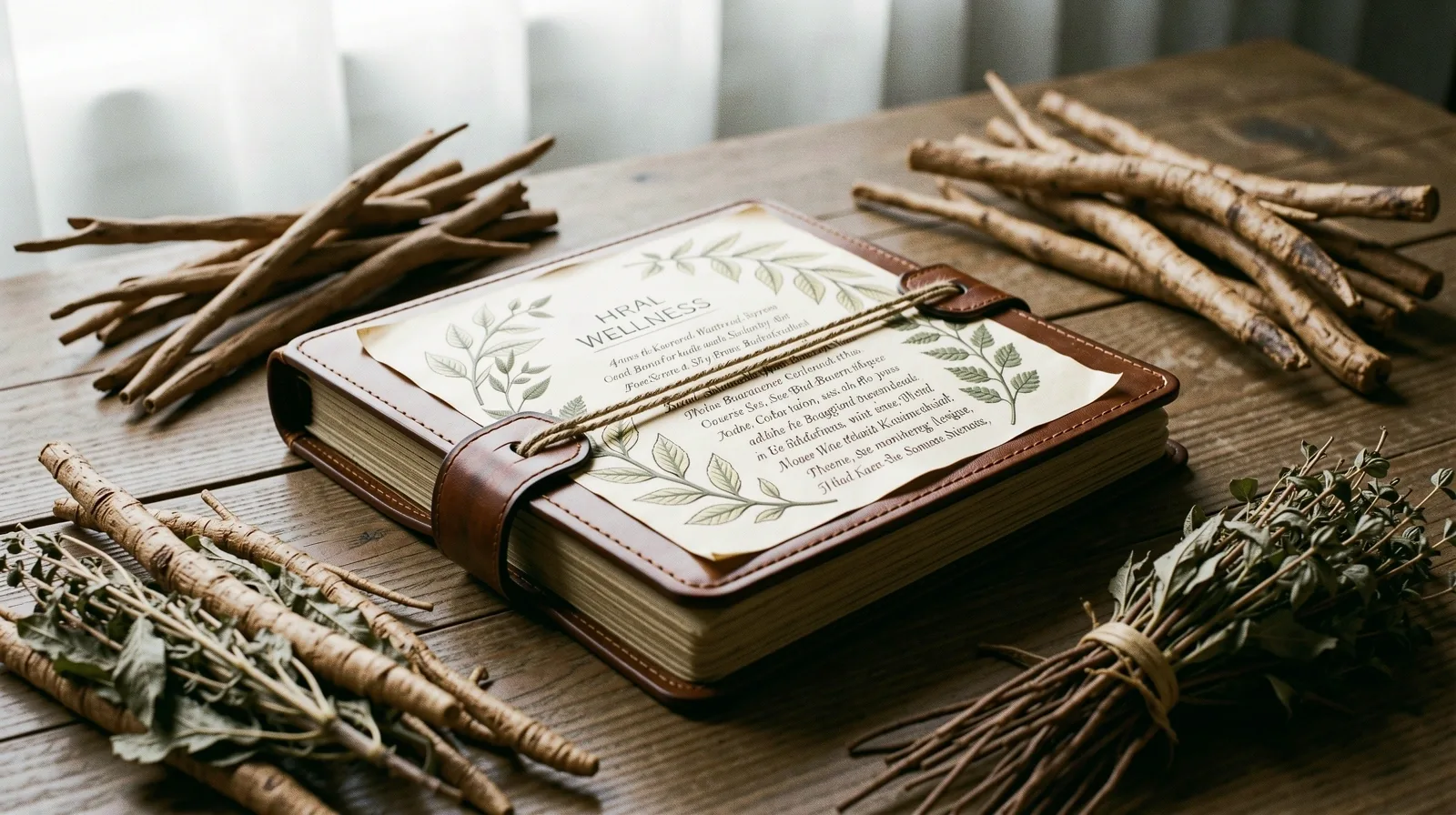 Botanical archive background